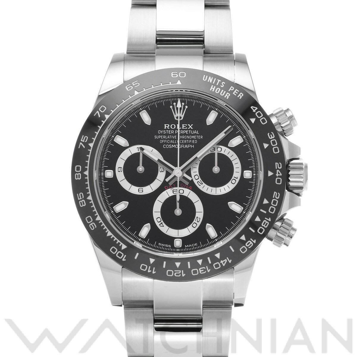 【全品ポイント2倍 5/30】【中古】 ロレックス ROLEX コスモグラフ デイトナ 116500LN ランダムシリアル ブラック メンズ 腕時計