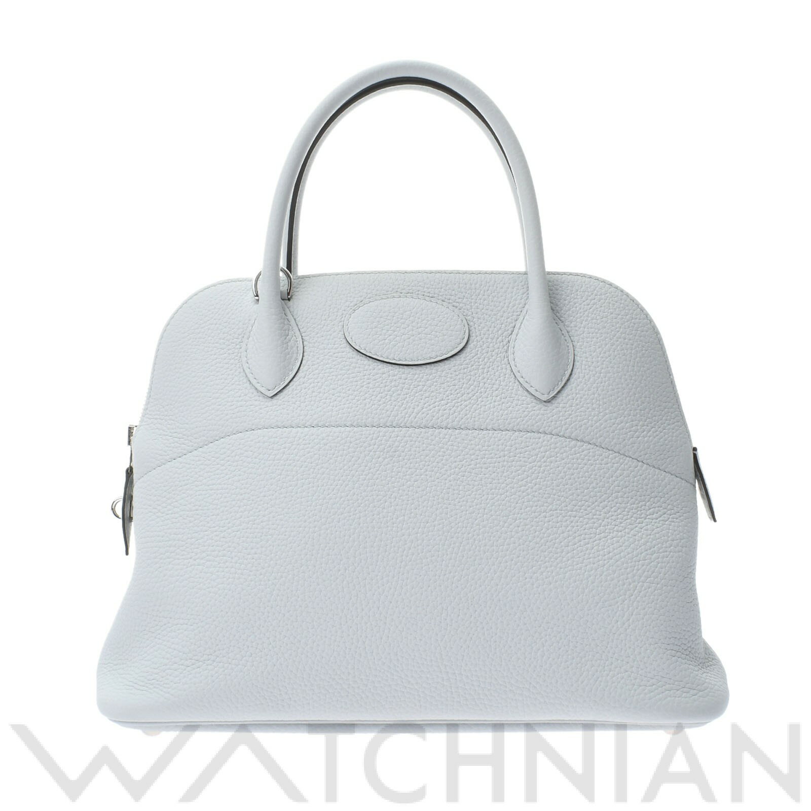 【中古】 エルメス HERMES ボリード 31 ブルーペール/パラジウム金具 トリヨンクレマンス レディース ハンドバッグのサムネイル