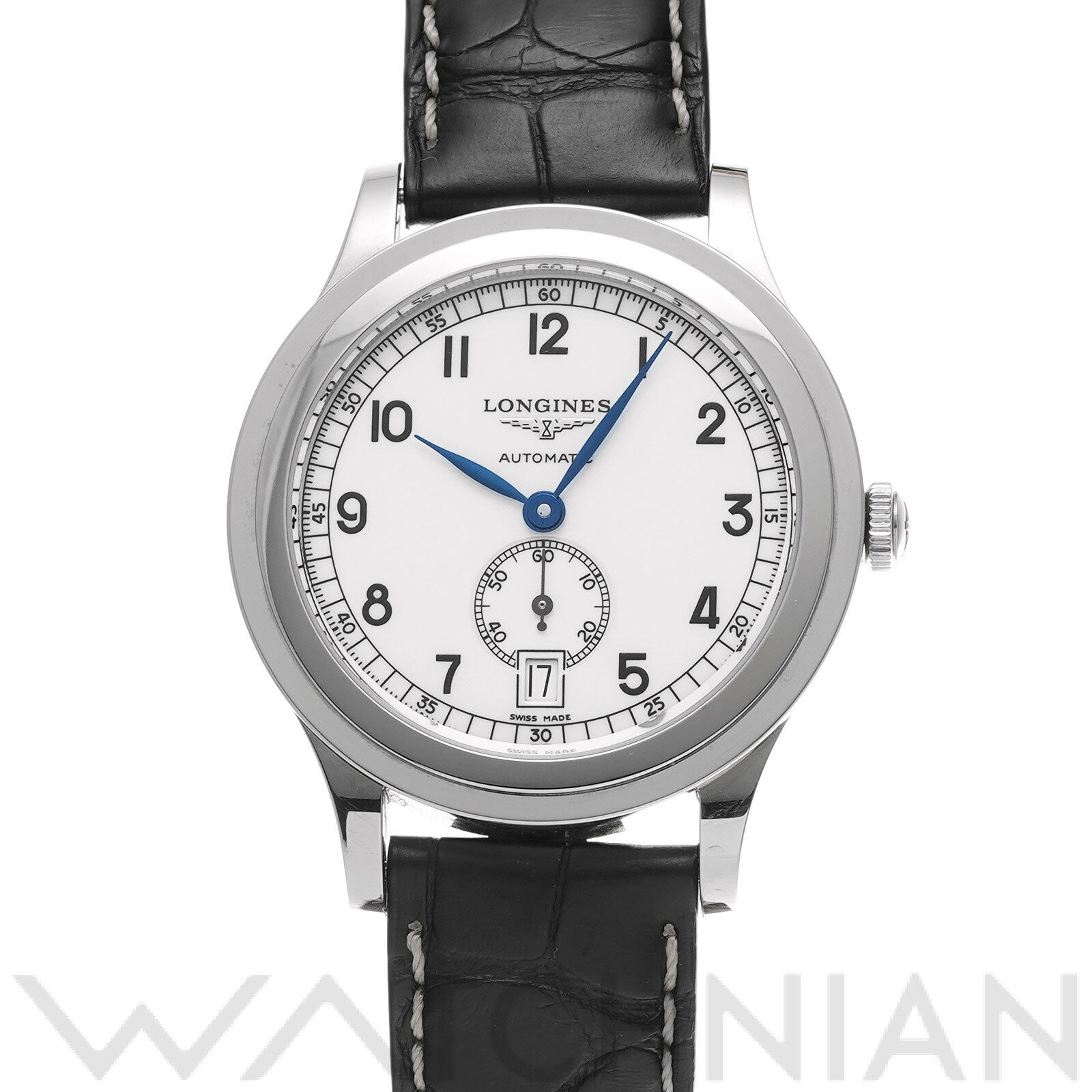 【中古】 ロンジン LONGINES ヘリテージ 1940 L2.767.4.13.2 ホワイト メンズ 腕時計のサムネイル