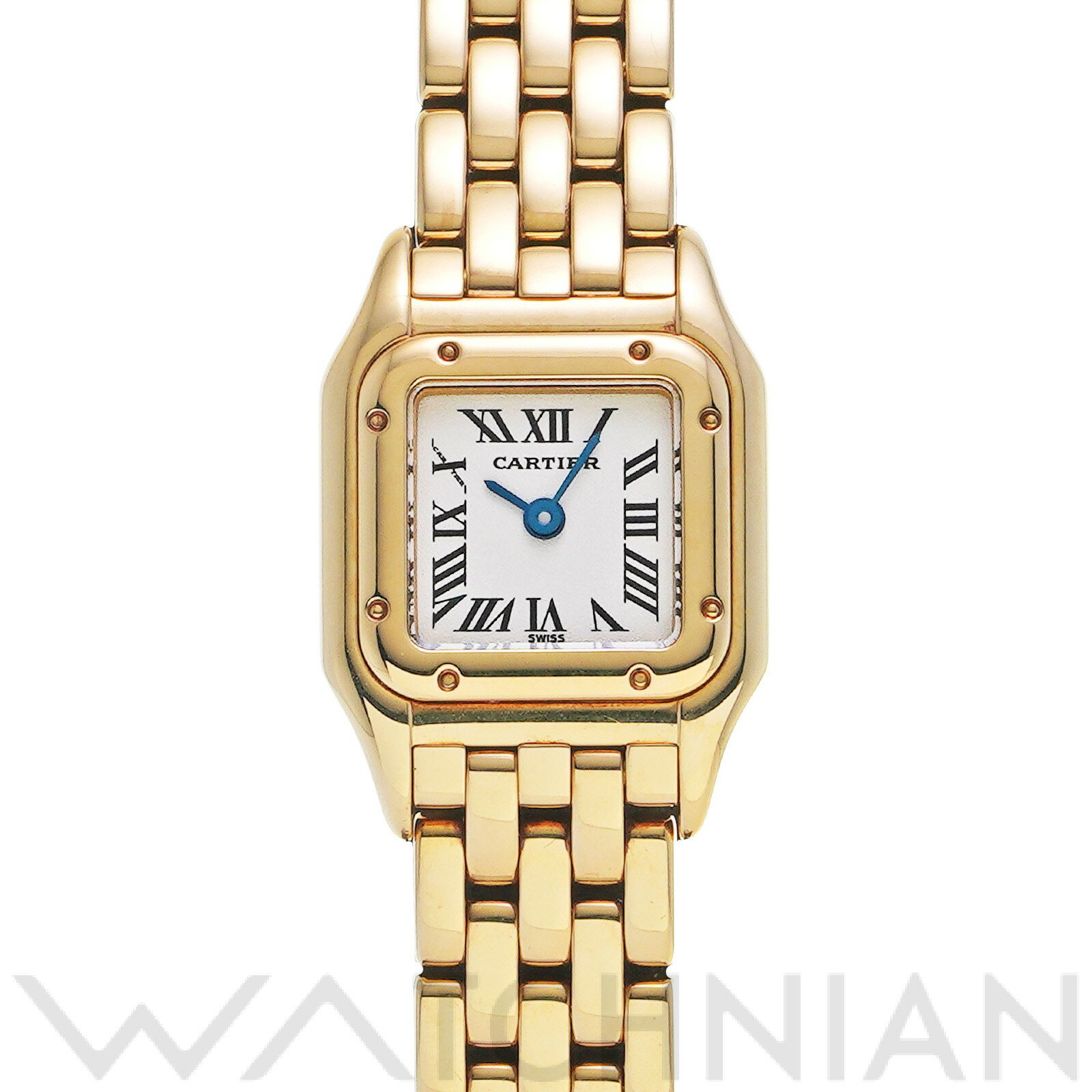 【中古】 カルティエ CARTIER パンテール ミニ W25034B9 シルバー レディース 腕時計のサムネイル