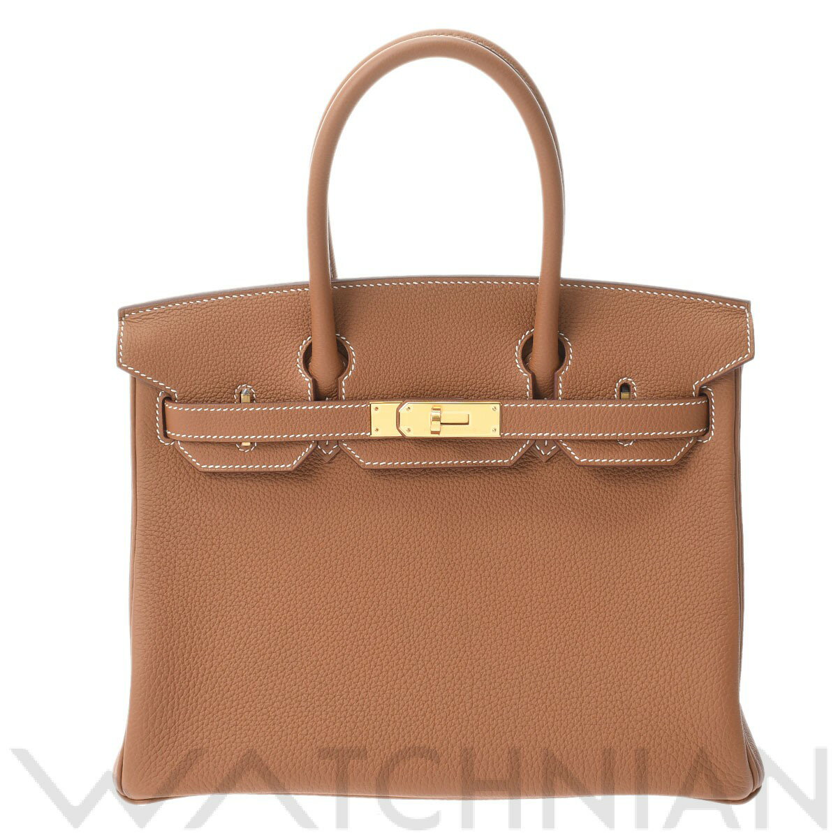 【新品】 エルメス HERMES バーキン30 ゴールド/ゴールド金具 トゴ レディース ハンドバッグのサムネイル