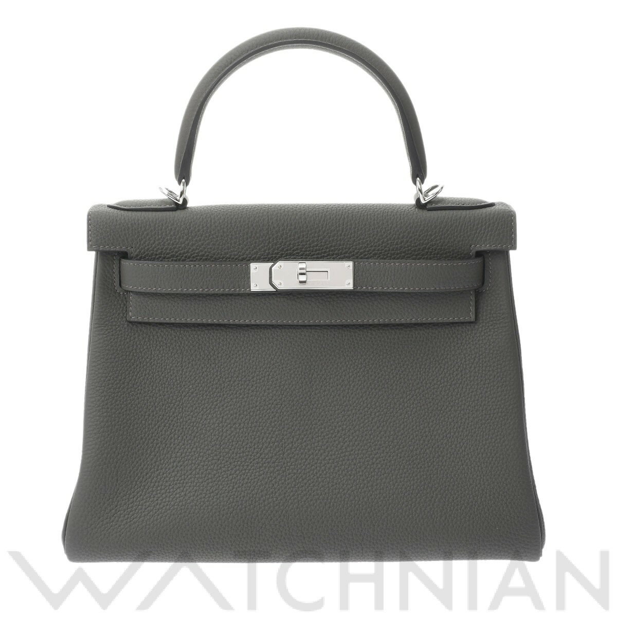【新品】 エルメス HERMES ケリー28 内縫い ヴェールグリス/パラジウム金具 トゴ レディース ハンドバッグのサムネイル