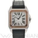 【中古】 カルティエ CARTIER サントス100 MM W20107X7 シルバー ユニセックス ...