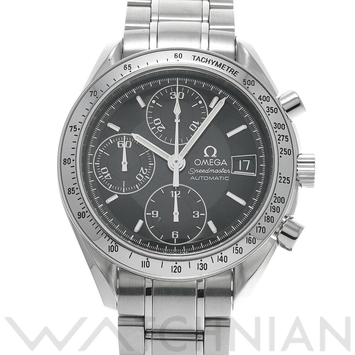 【中古】 オメガ OMEGA スピードマスター デイト 3513.50 ブラック メンズ 腕時計のサムネイル
