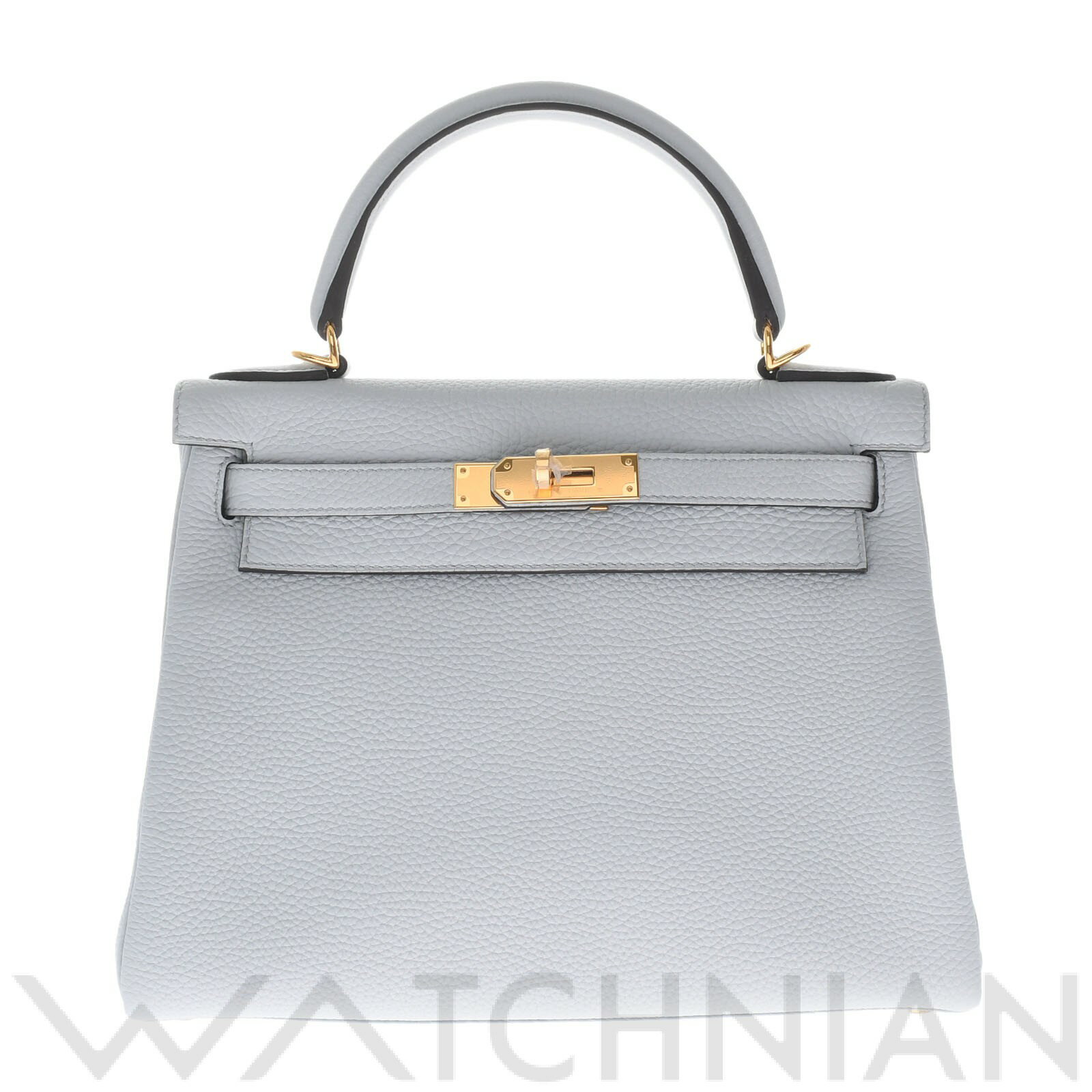 【ローン60回払い無金利】【未使用品】 エルメス HERMES ケリー 28 内縫い 2WAY ブルーペール/ゴールド金具 トゴ レディース ハンドバッグのサムネイル