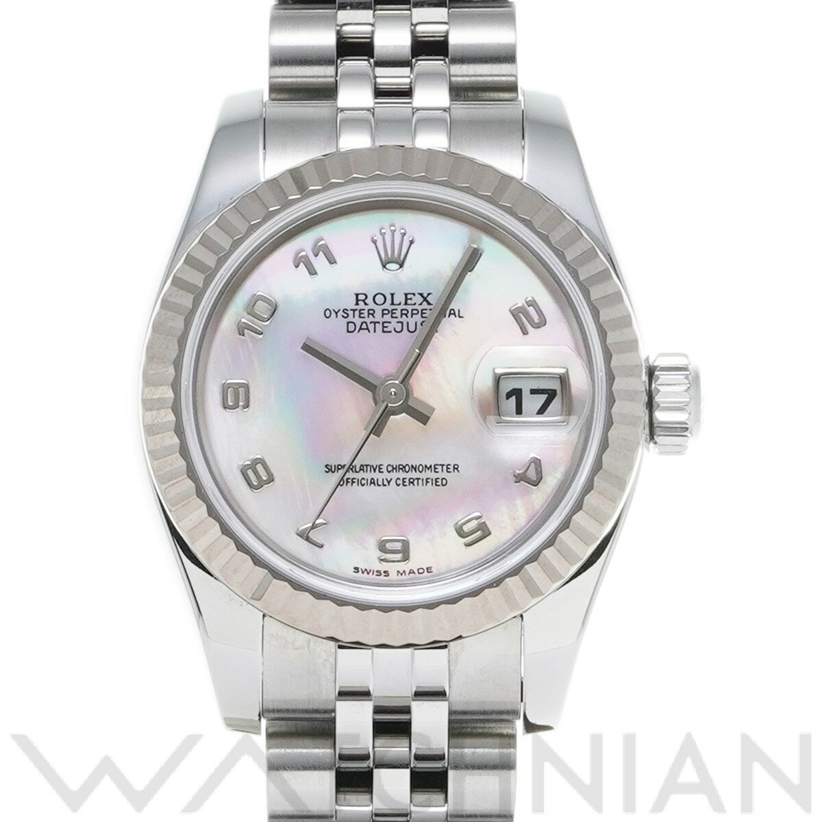 【中古】 ロレックス ROLEX レディ デイトジャスト 26 179174NA D番(2005年頃 ...