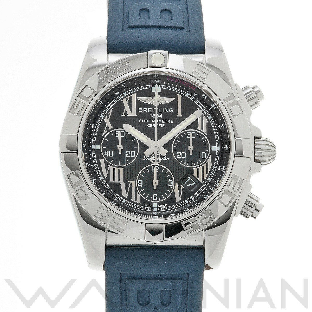 【中古】 ブライトリング BREITLING クロノマット 44 A011B56PA ブラック メン ...