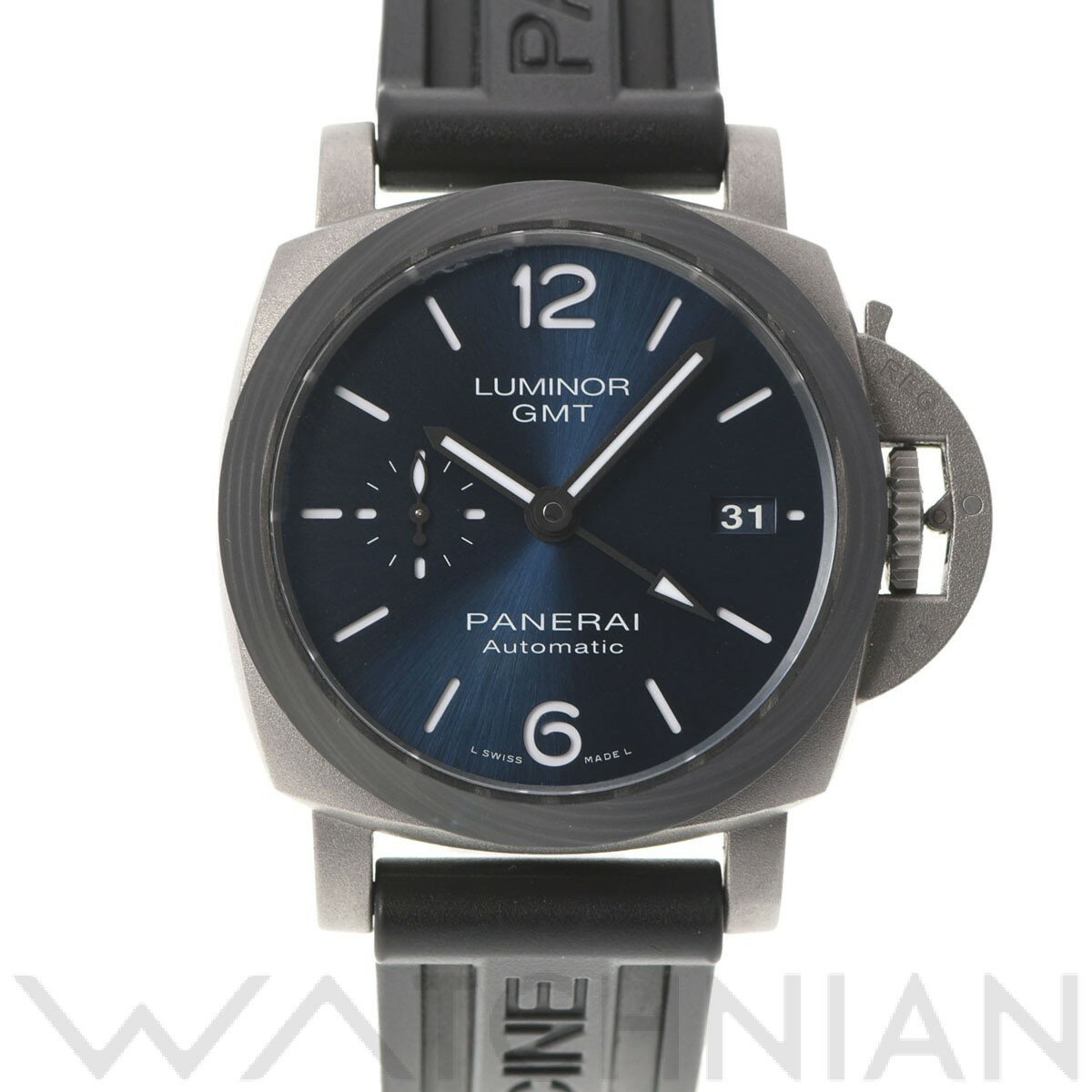 【4種選べるクーポン】【ローン60回払い無金利】【中古】 パネライ PANERAI ルミノール GMT PAM01279 X番(2021年製造) ブルー メンズ ..