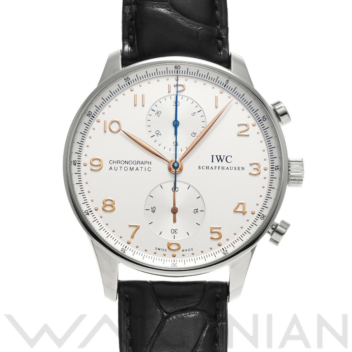 【中古】 インターナショナルウォッチカンパニー IWC ポルトギーゼ クロノグラフ IW371445 ...
