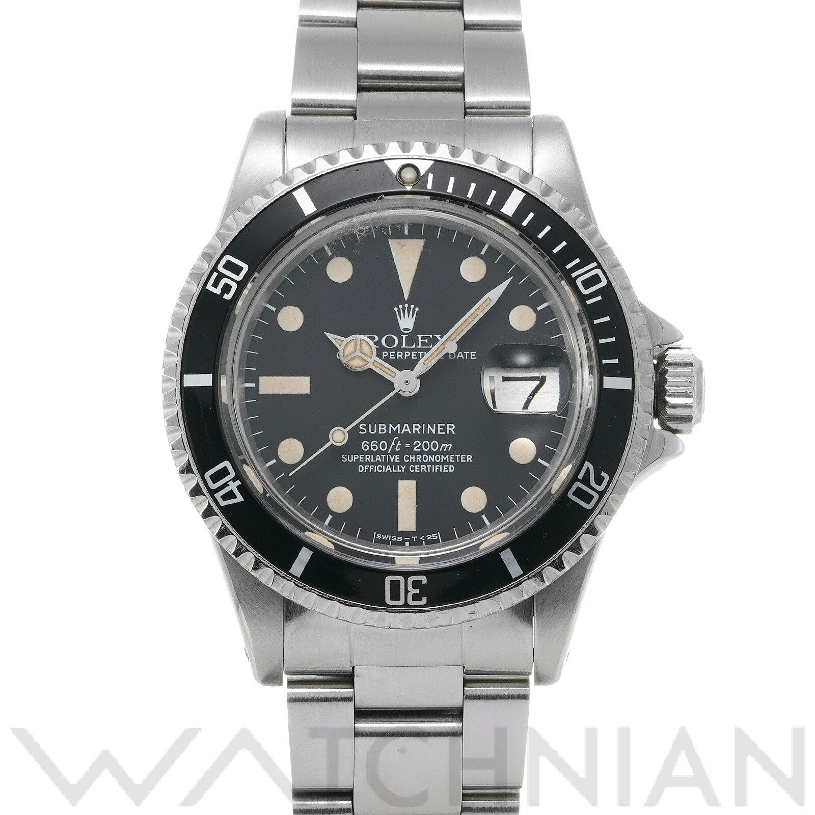 【4種選べるクーポン】【ローン60回払い無金利】【中古】 ロレックス ROLEX サブマリーナ デイト 1680 50番台(1976年頃製造) ブラック メンズ 腕時計 黒 ブランド ロレックス腕時計 ウォッチ 高級腕時計