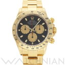 【中古】 ロレックス ROLEX コスモグラフ デイトナ 116528 K番(2002年頃製造) ブラック/シャンパン メンズ 腕時計