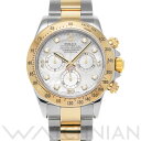 【中古】 ロレックス ROLEX コスモグラフ デイトナ 116523NG D番(2005年頃製造) ホワイトシェル/ダイヤモンド メンズ 腕時計