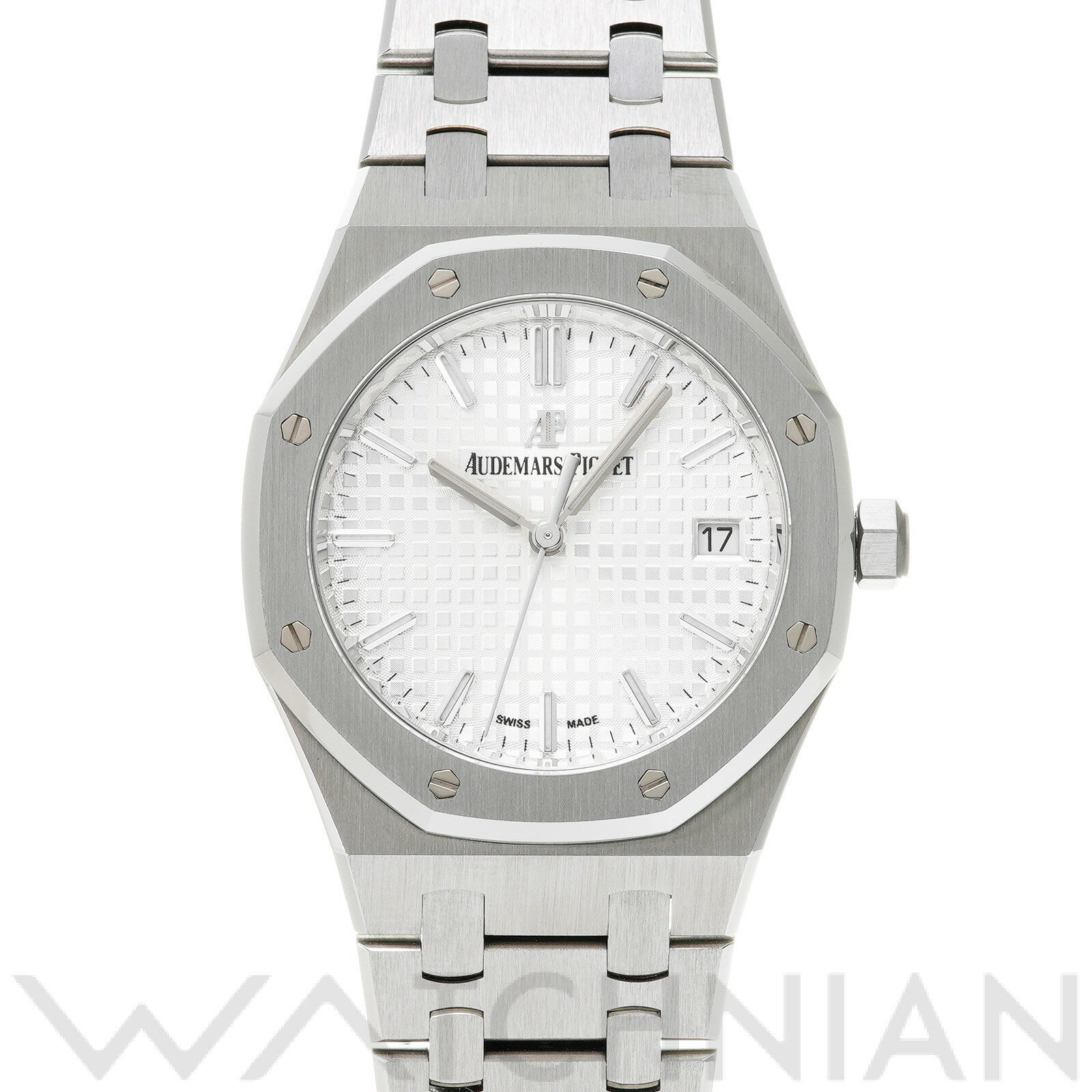 【4種選べるクーポン】【ローン60回払い無金利】【中古】 オーデマ ピゲ AUDEMARS PIGUET ロイヤルオーク 77350ST.OO.1261ST.01 シルバー レディース 腕時計