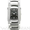 【中古】 ブルガリ BVLGARI アショーマ AA35BSDS ブラック レディース 腕時計