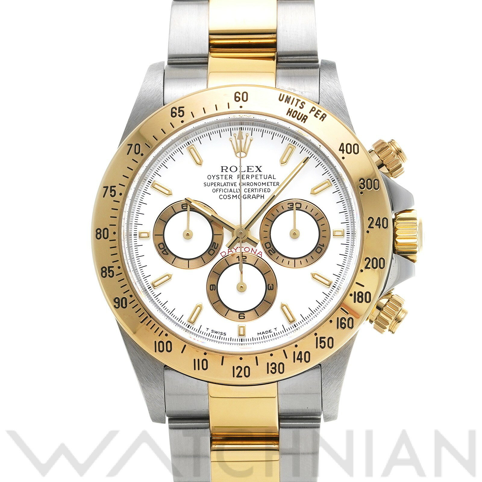 【中古】 ロレックス ROLEX コスモグラフ デイトナ 16523 A番(1999年頃製造) ホワイト メンズ 腕時計