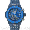 【ローン60回払い無金利】【中古】 ウブロ HUBLOT ビッグバン ウニコ イタリア インディペンデント 411.YL.5190.NR.IT115 スケルトン メンズ 腕時計