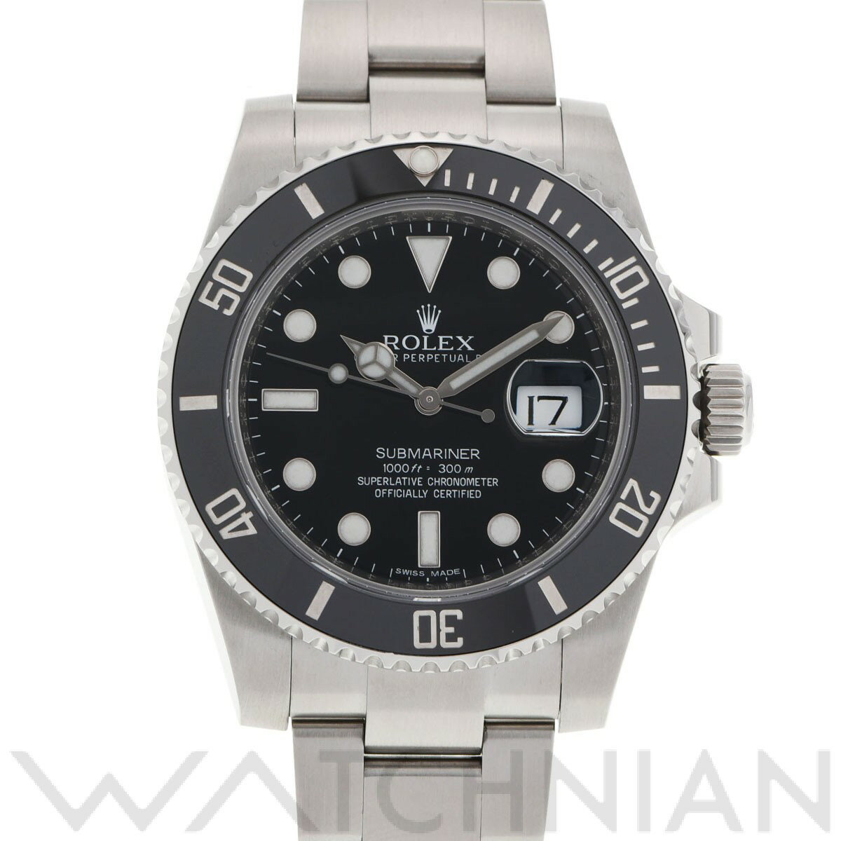 【中古】 ロレックス ROLEX サブマリーナ デイト 116610LN G番(2011年頃製造) ブラック メンズ 腕時計