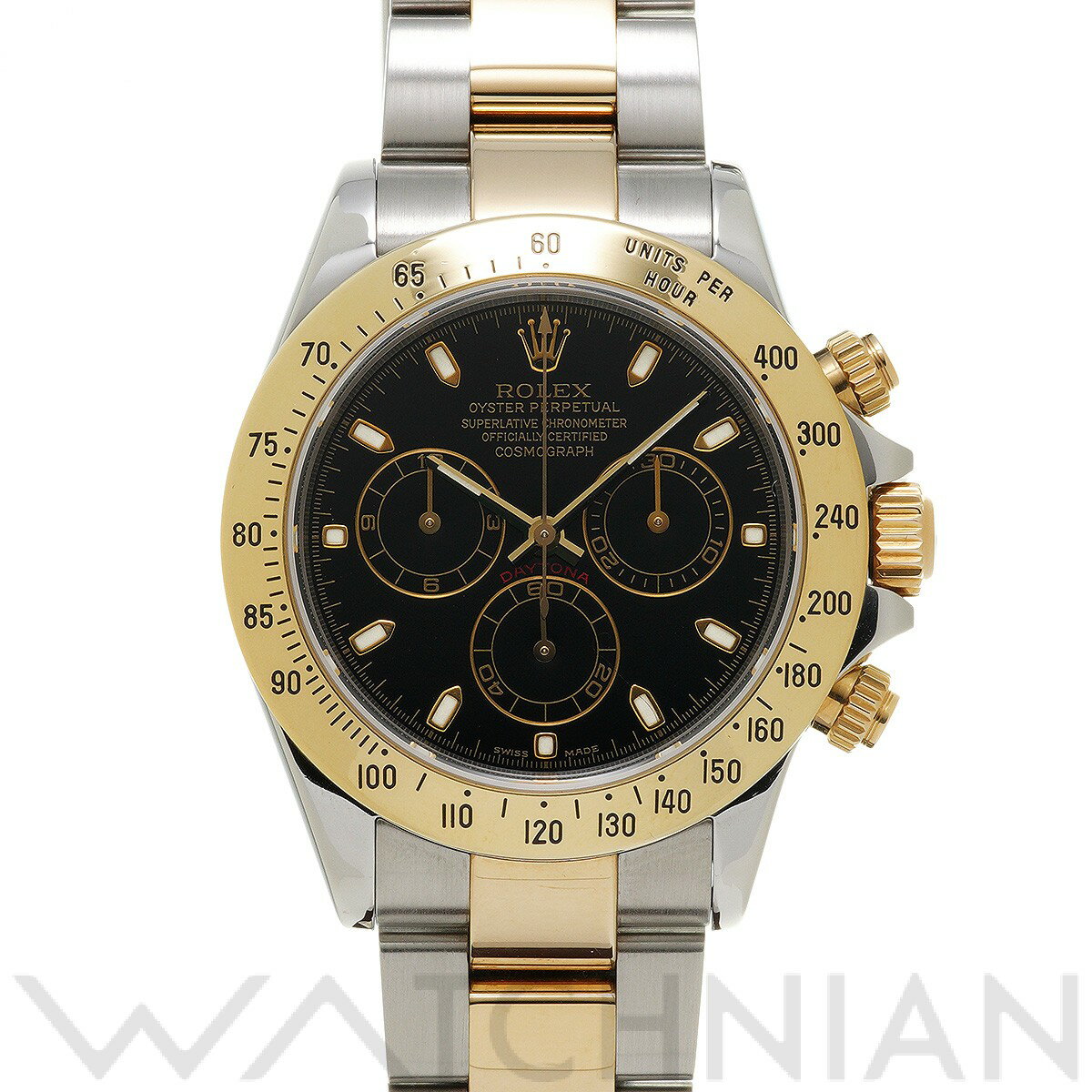 【中古】 ロレックス ROLEX コスモグラフ デイトナ 116523 P番(2001年頃製造) ブラック メンズ 腕時計