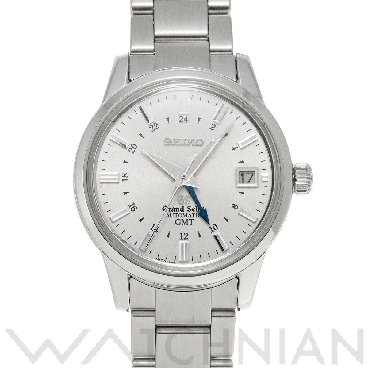 【中古】 グランドセイコー Grand Seiko メカニカル GMT SBGM023 シルバー メ ...
