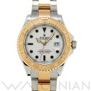 【中古】 ロレックス ROLEX ヨットマスター 40 16623 G番(2011年頃製造) ホワイト メンズ 腕時計