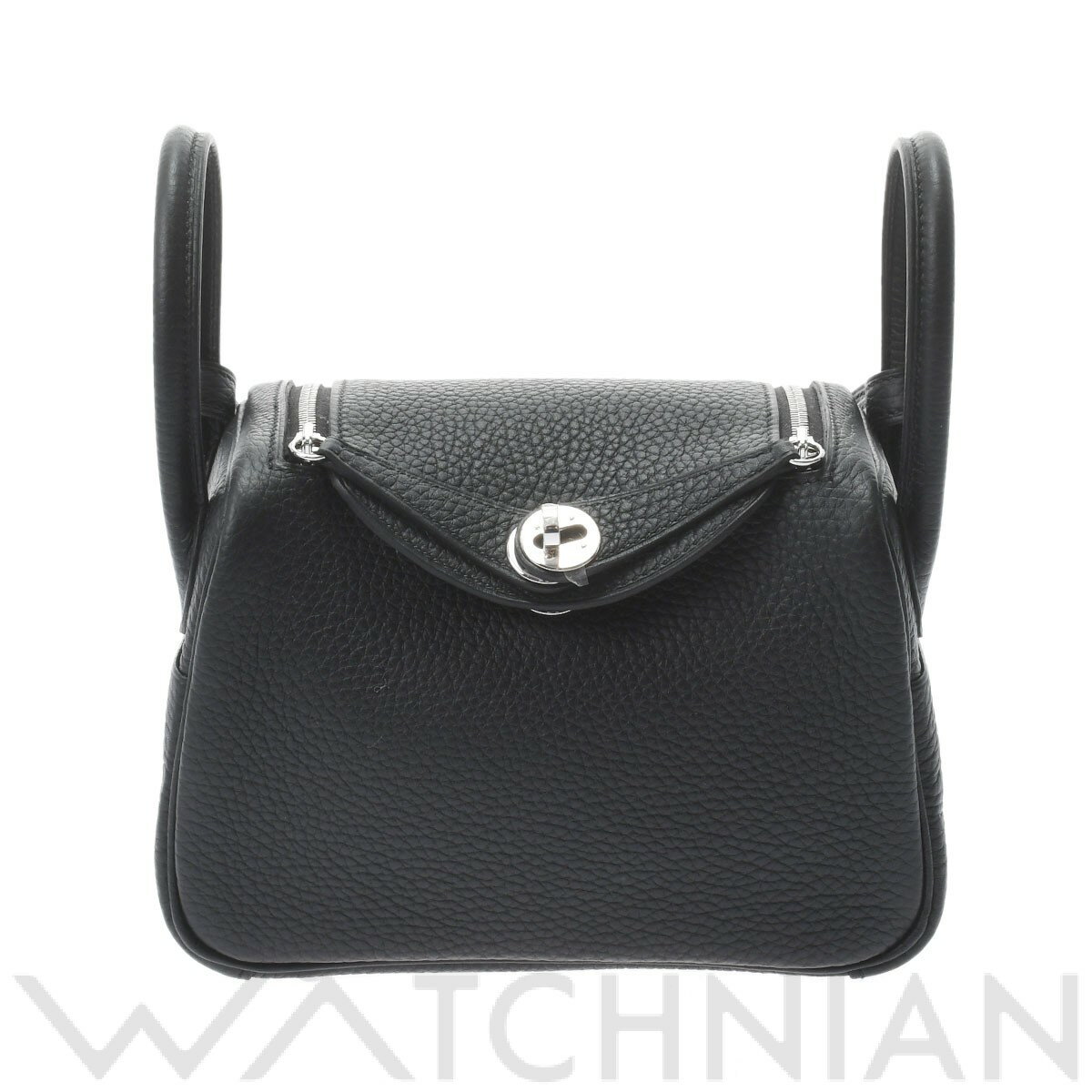 【新品】 エルメス HERMES リンディ ミニ ブラック/パラジウム金具 トリヨンクレマンス レディース ショルダーバッグのサムネイル