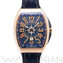 【中古】 フランクミュラー FRANCK MULLER ヴァンガード ヨッティング ジョーカー V45SCDTNBRCDYACHTING 5NBL ブルー/ダイヤモンド メンズ 腕時計