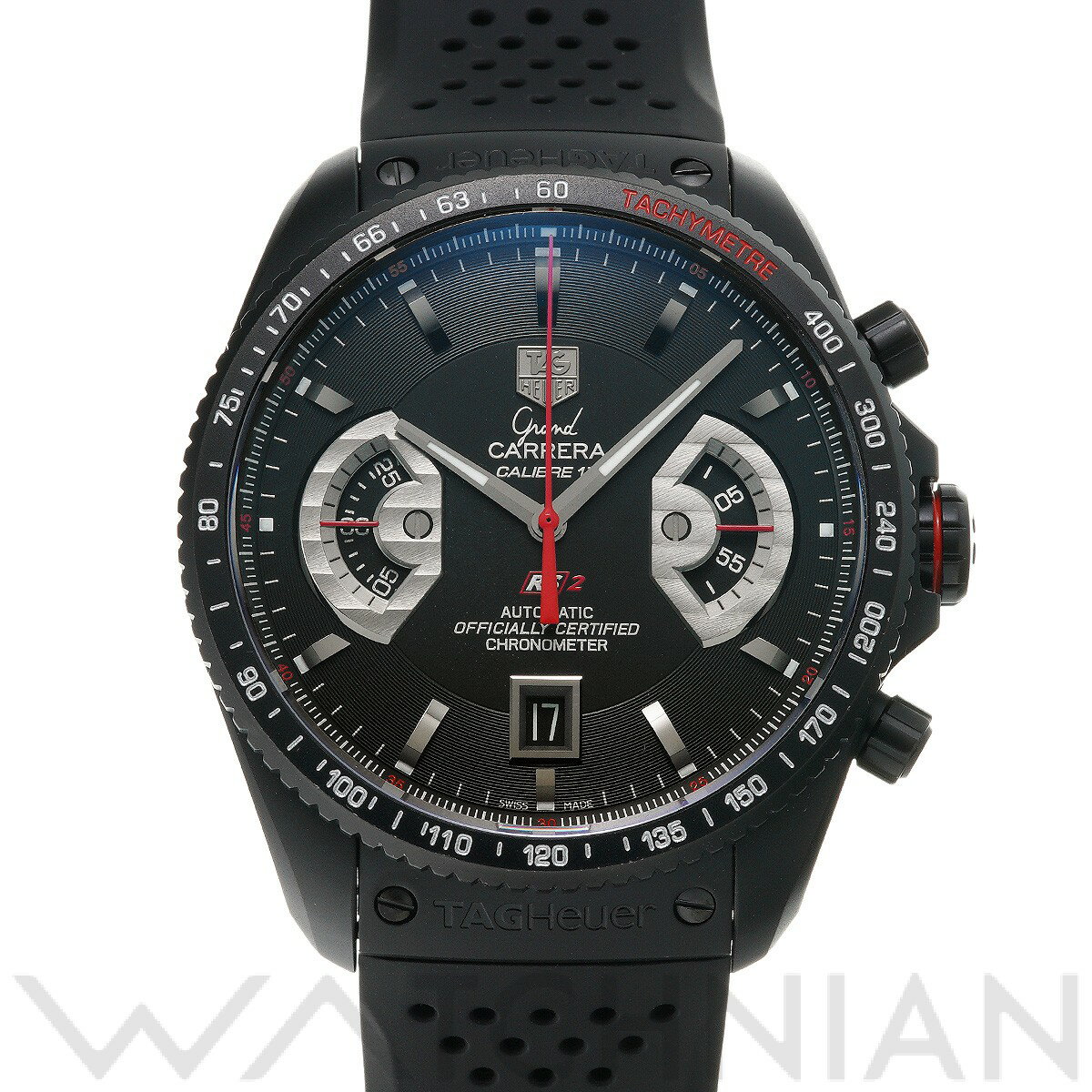 【中古】 タグ ホイヤー TAG HEUER グランドカレラ キャリバー17RS2 クロノグラフ C ...