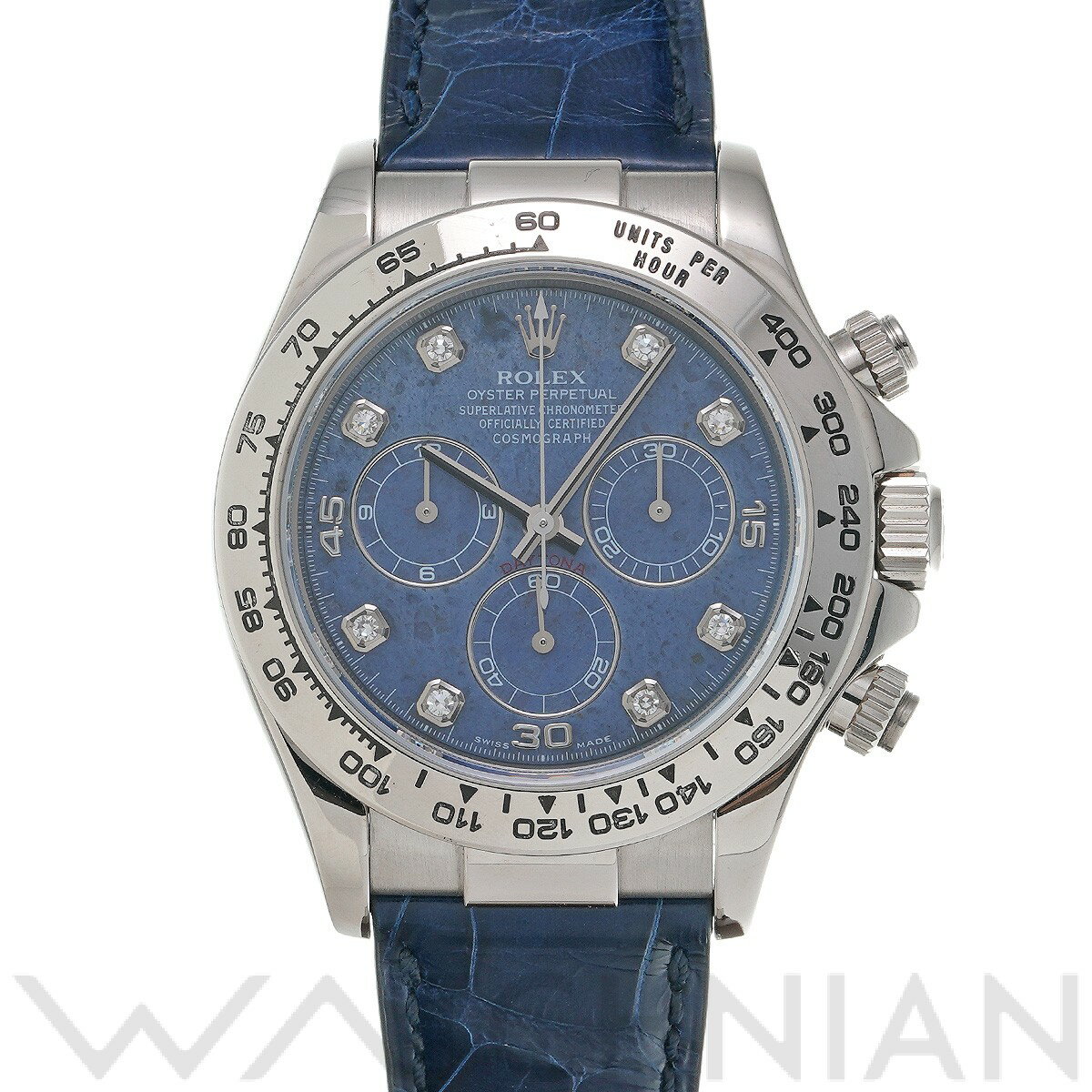 【中古】 ロレックス ROLEX コスモグラフ デイトナ 116519G K番(2001年頃製造) ソーダライト/ダイヤモンド メンズ 腕時計