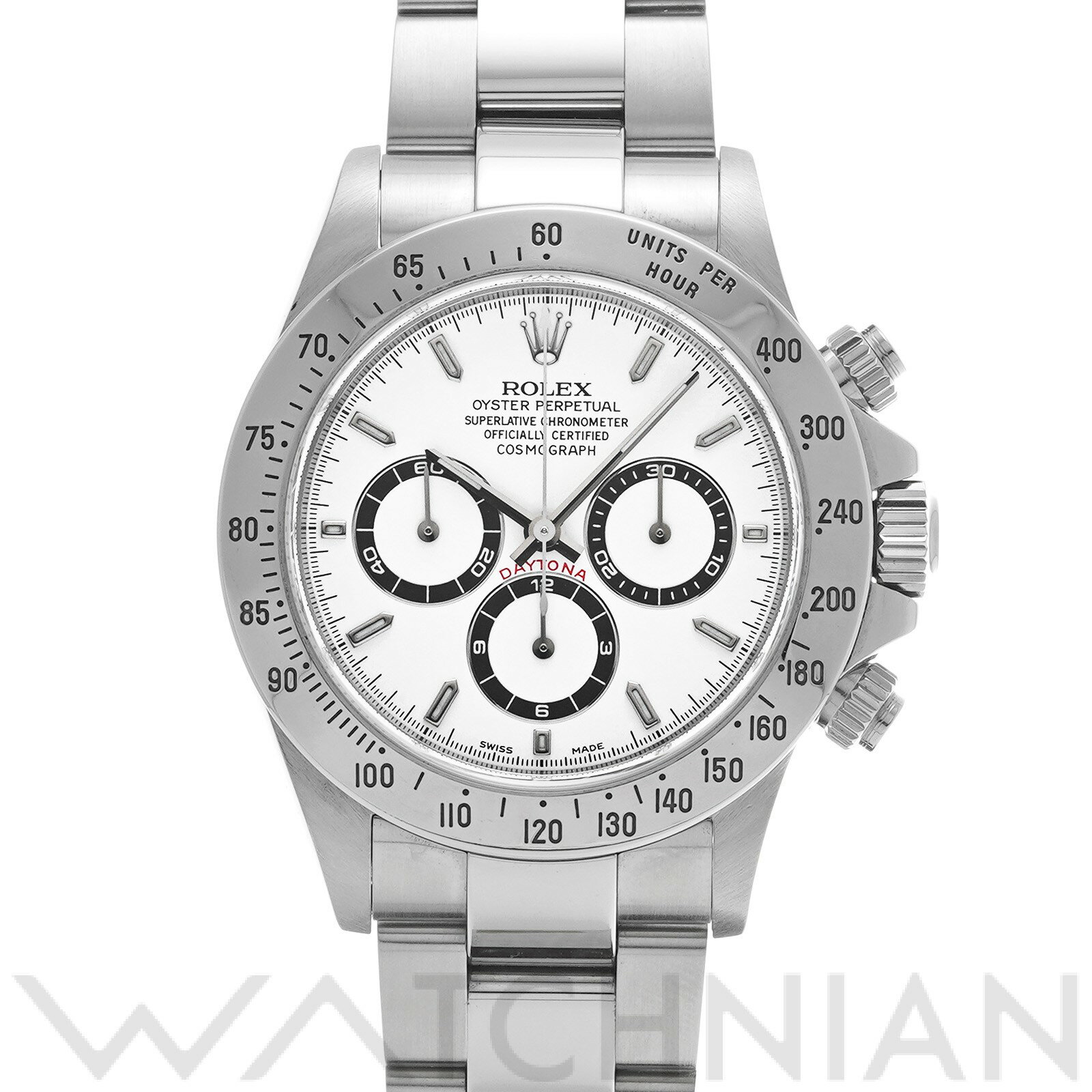 【中古】 ロレックス ROLEX コスモグラフ デイトナ 16520 P番(2000年頃製造) ホワイト メンズ 腕時計