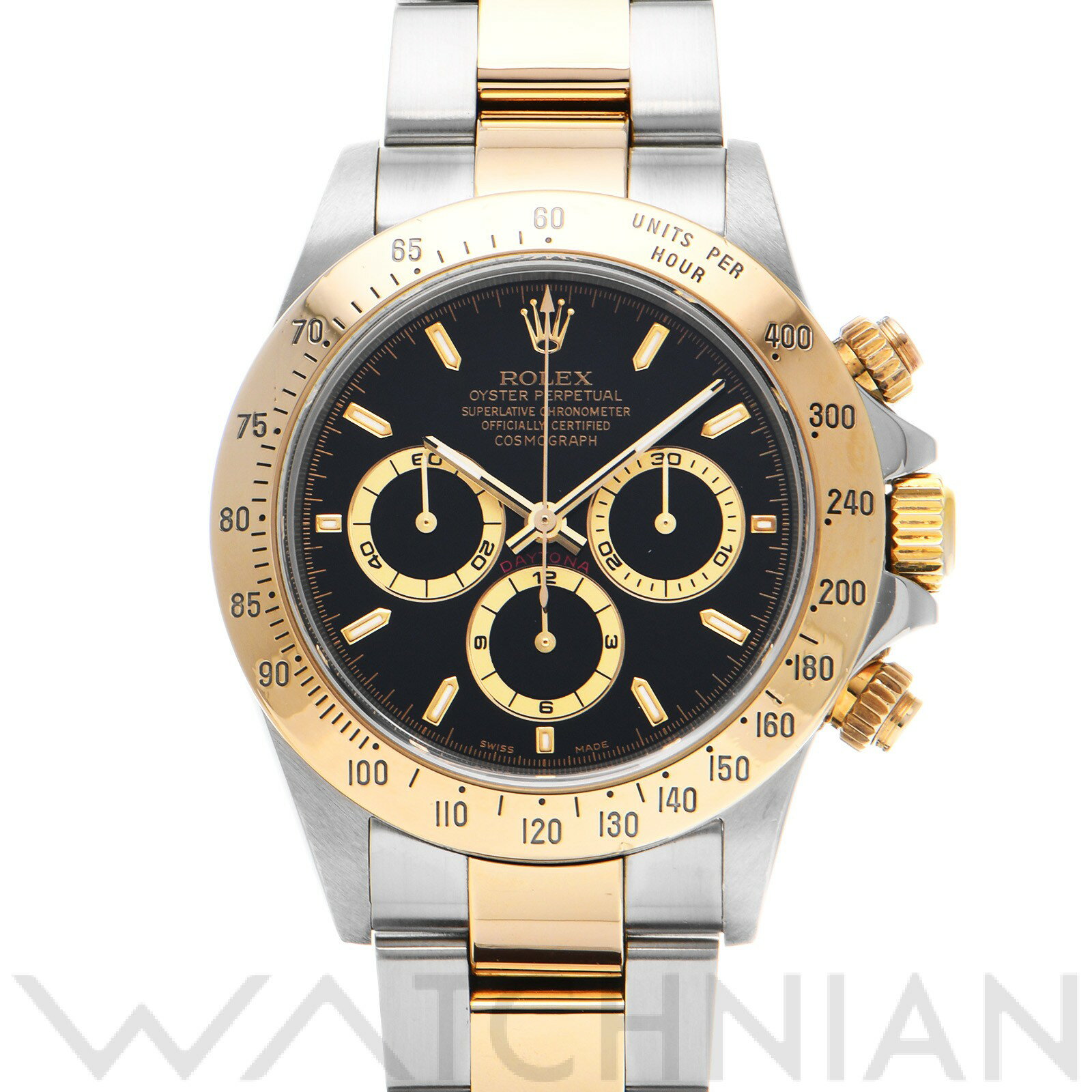 【中古】 ロレックス ROLEX コスモグラフ デイトナ 16523 A番(1999年頃製造) ブラック メンズ 腕時計のサムネイル