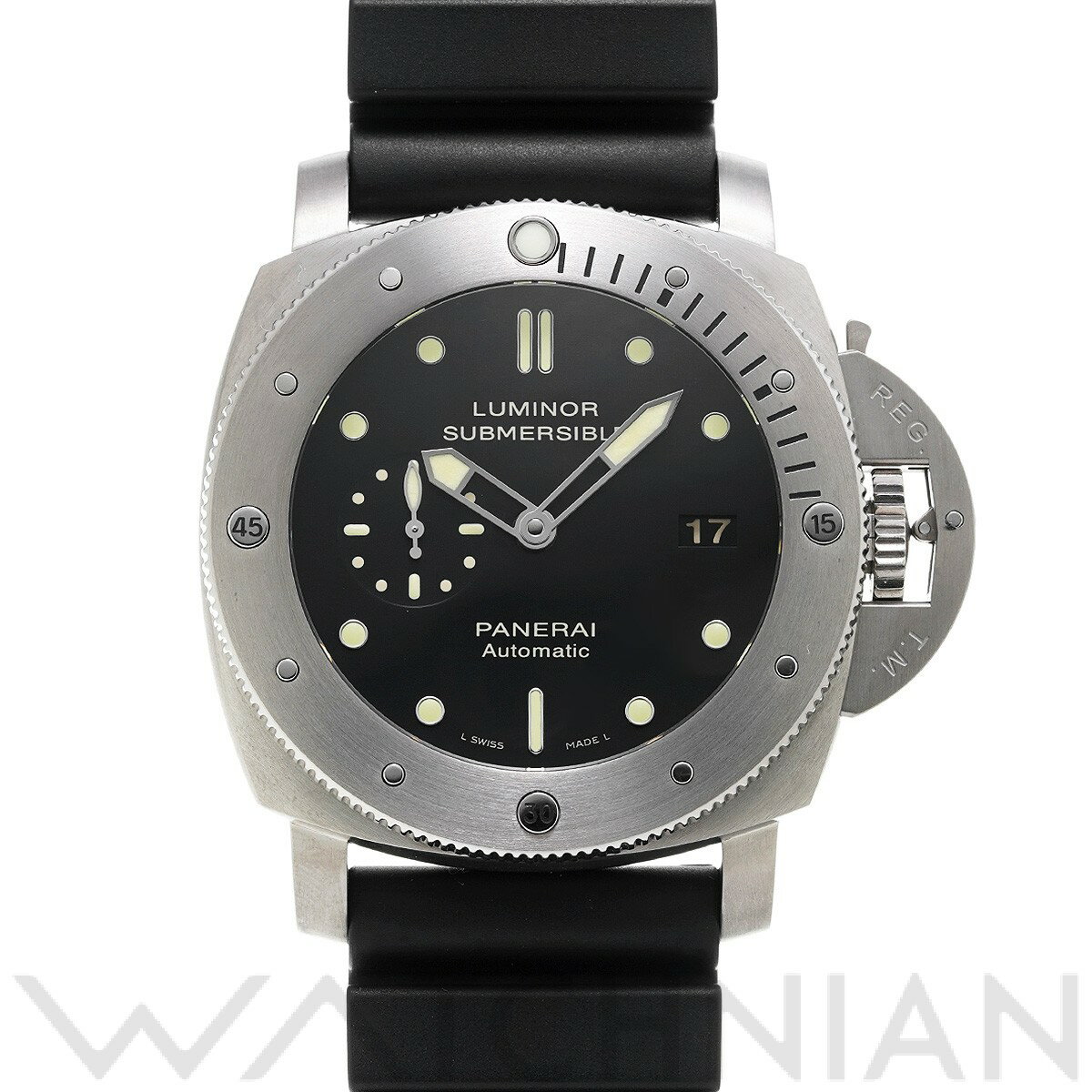 【中古】 パネライ PANERAI ルミノール サブマーシブル 1950 3デイズ オートマティック ...