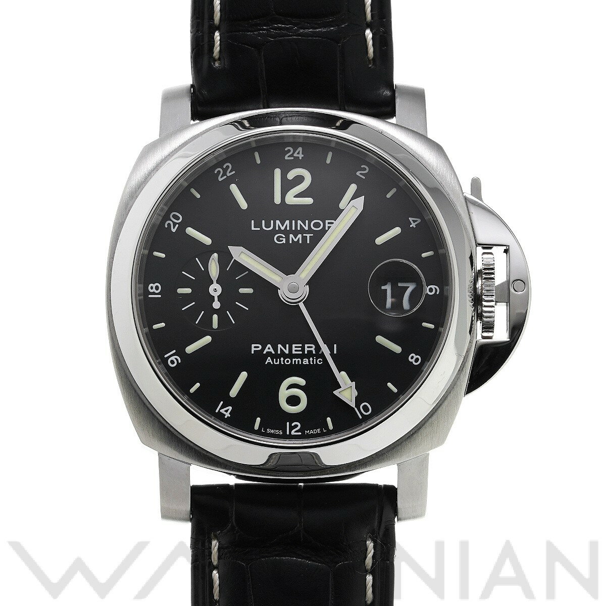 【中古】 パネライ PANERAI ルミノール GMT PAM00244 I番(2006年製造) ブ ...