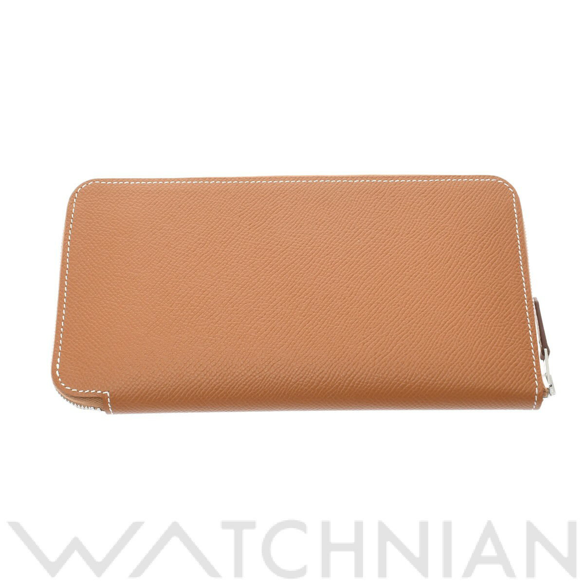 【新品】 エルメス HERMES アザップ ロングシルクイン ゴールド/パラジウム金具 ヴォーエプソン レディース 長財布のサムネイル