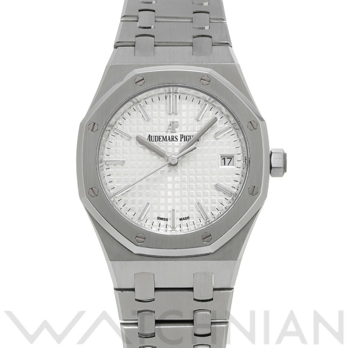 【中古】 オーデマ ピゲ AUDEMARS PIGUET ロイヤルオーク オートマティック 77350ST.OO.1261ST.01 シルバー レディース 腕時計