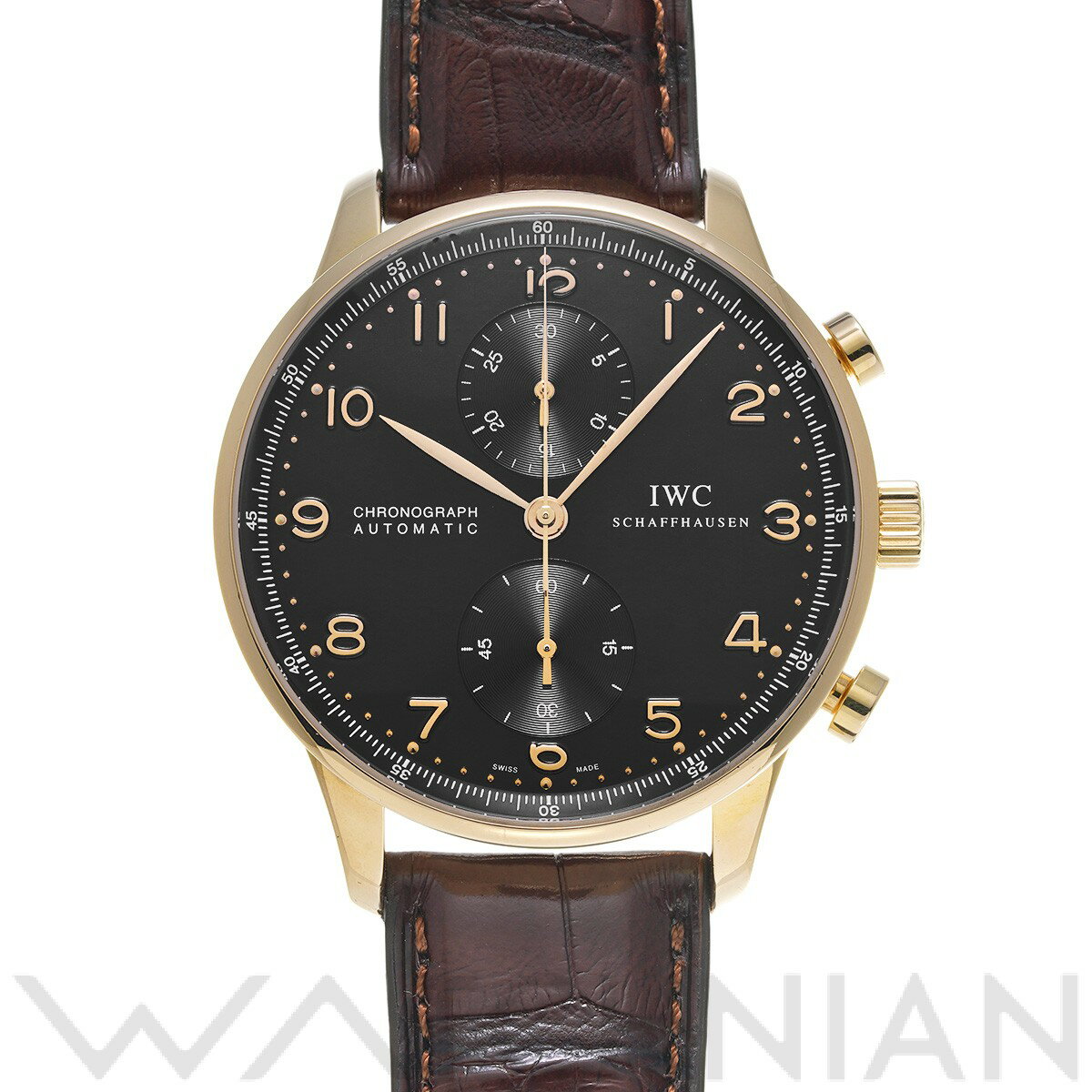 【中古】 インターナショナルウォッチカンパニー IWC ポルトギーゼ クロノグラフ IW371415 ...