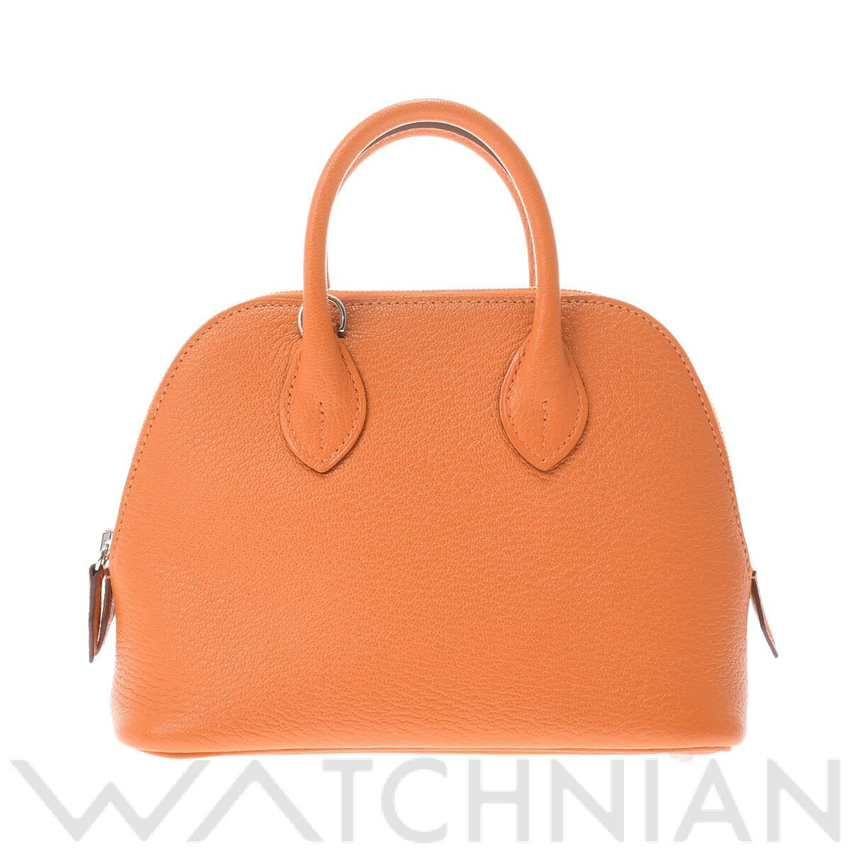 【未使用品】 エルメス HERMES ボリード 1923 ミニ オレンジ/パラジウム金具 シェーブル レディース 2WAYバッグのサムネイル