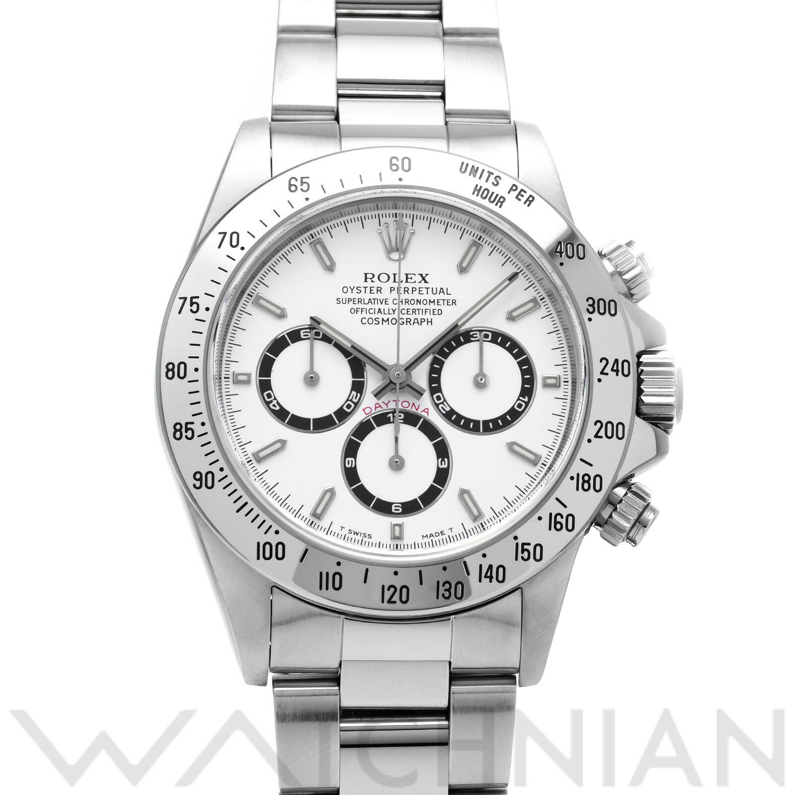【中古】 ロレックス ROLEX コスモグラフ デイトナ 16520 U番(1998年頃製造) ホワイト メンズ 腕時計