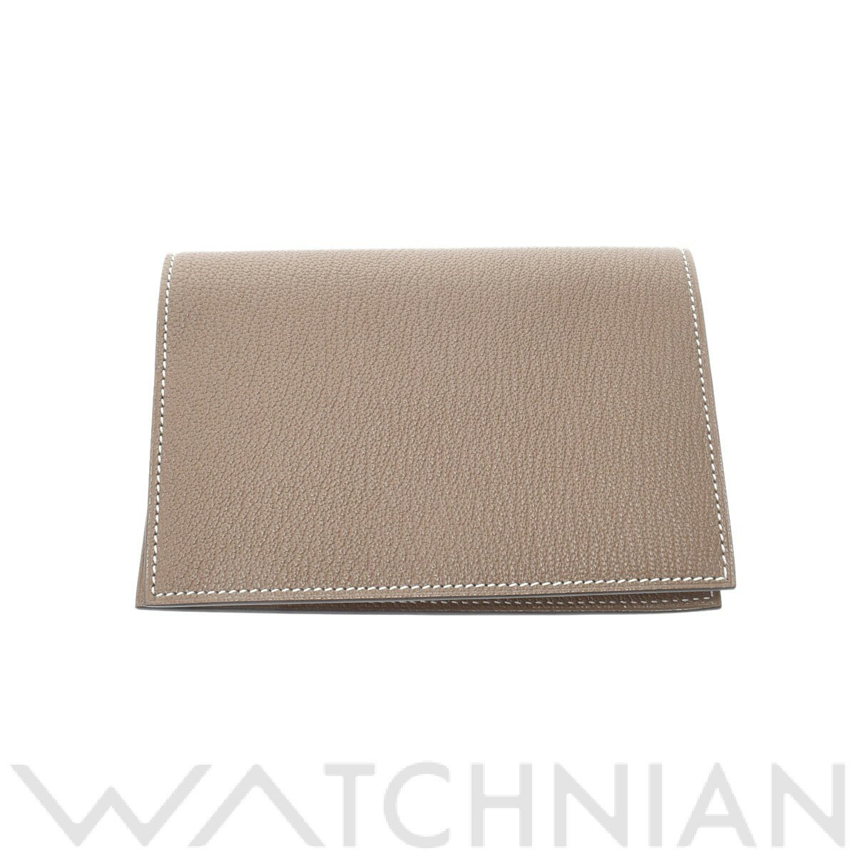 【新品】 エルメス HERMES アジェンダ GM エトゥープ/パラジウム金具 シェーブル ユニセックス 手帳カバーのサムネイル