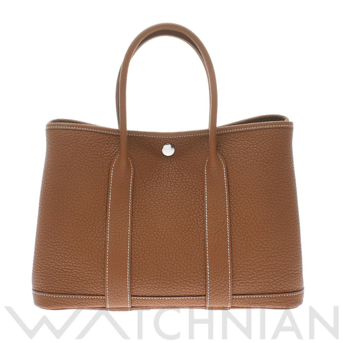 【未使用品】 エルメス HERMES ガーデンパーティ TPM ゴールド/パラジウム金具 ネゴンダ レディース ハンドバッグのサムネイル