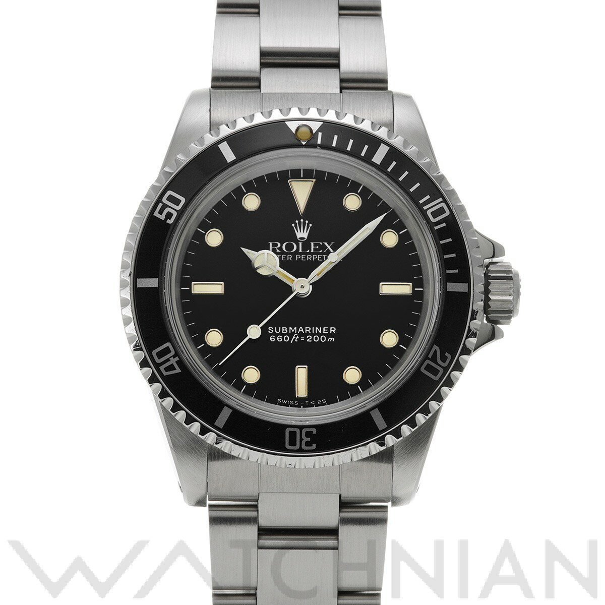 【4種選べるクーポン】【ローン60回払い無金利】【中古】 ロレックス ROLEX サブマリーナ 5513 38番台(1974年頃製造) ブラック メンズ 腕時計 黒 ブランド ロレックス腕時計 ウォッチ 高級腕時計