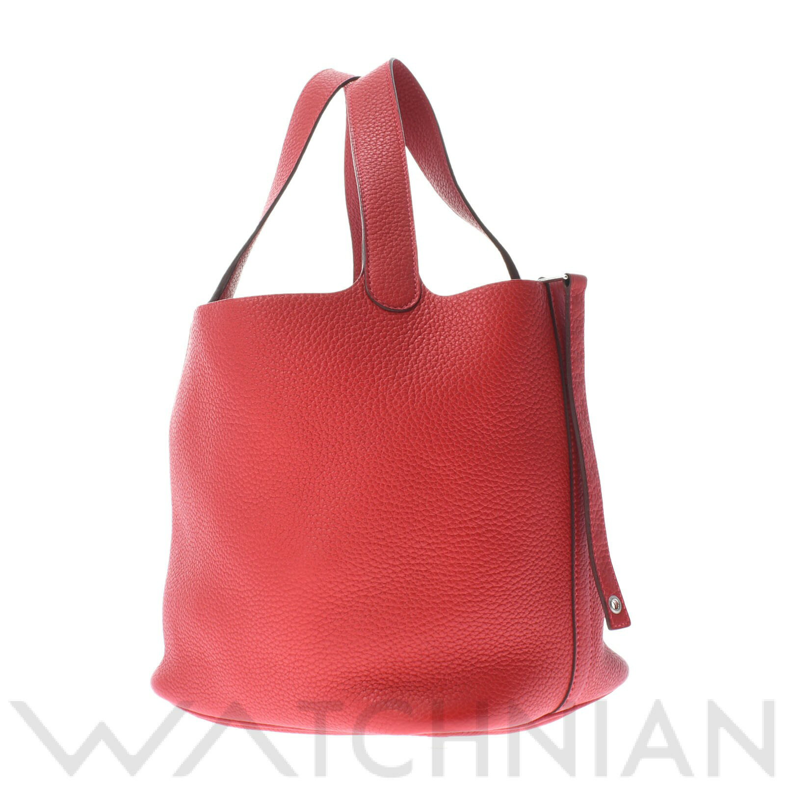 【未使用品】 エルメス HERMES ピコタンロック MM ルージュカザック/パラジウム金具 トリヨンクレマンス レディース ハンドバッグのサムネイル