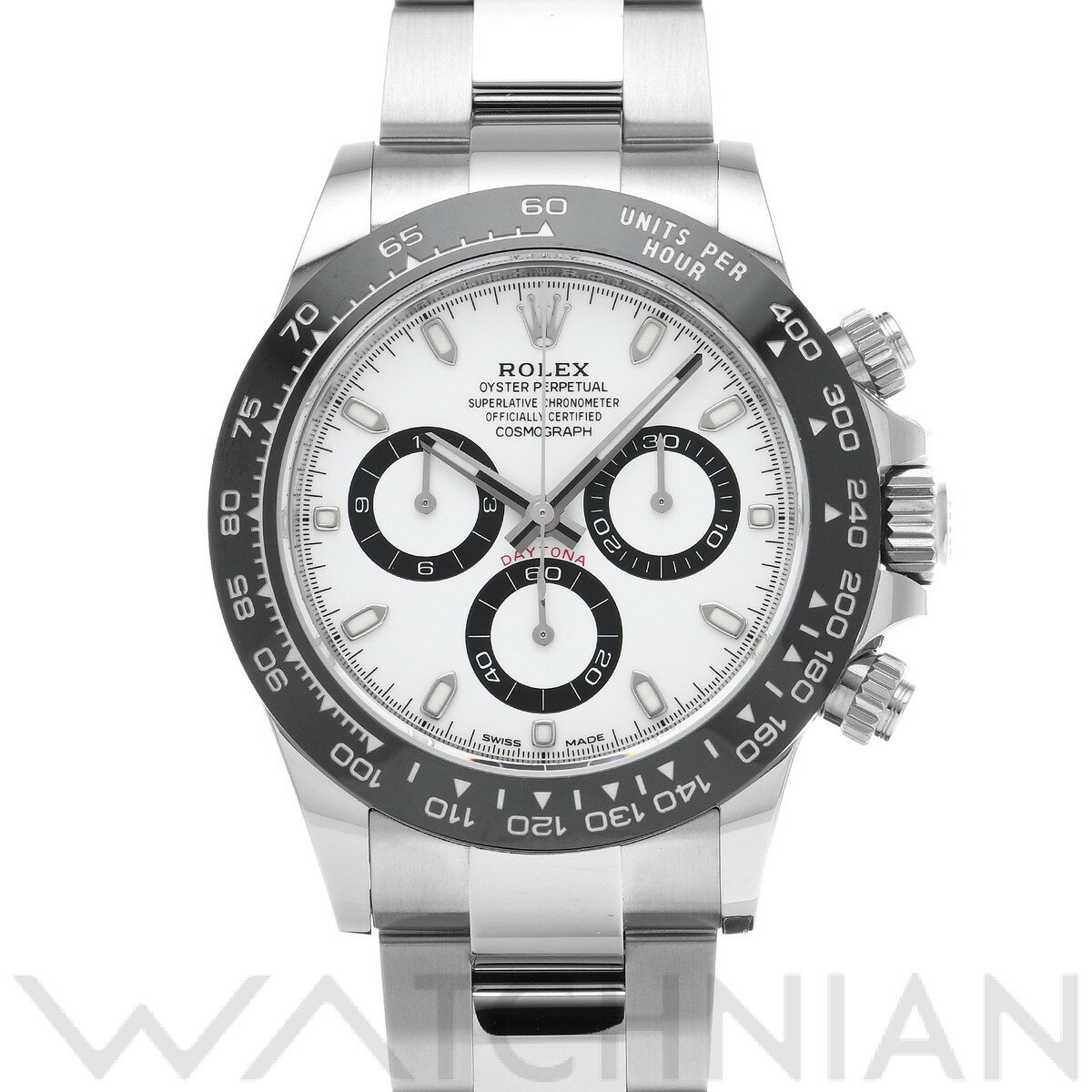 【4種選べるクーポン】【中古】 ロレックス ROLEX コスモグラフ デイトナ 116500LN ランダムシリアル ホワイト メンズ 腕時計