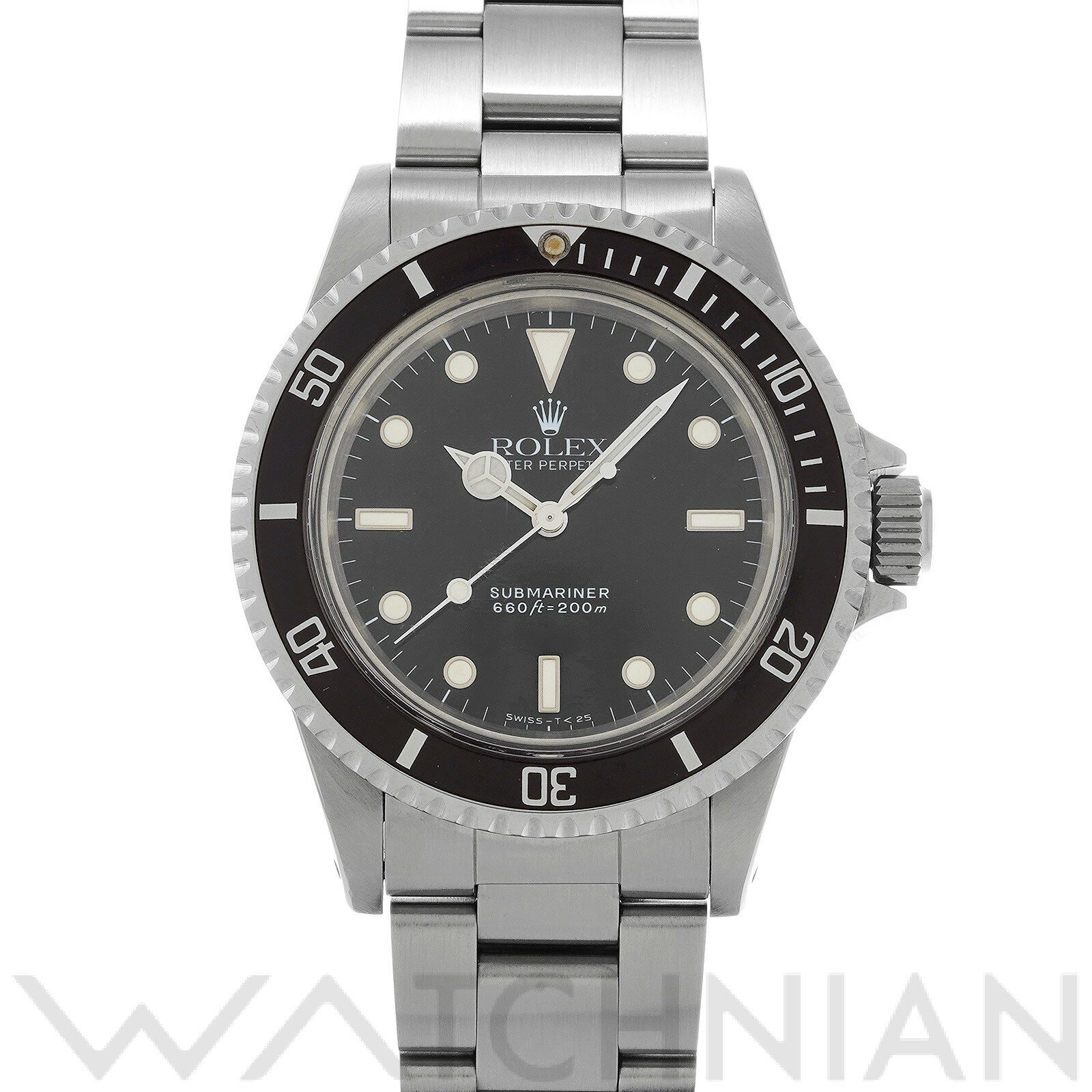 【4種選べるクーポン＆P2倍 5/20】【ローン60回払い無金利】【中古】 ロレックス ROLEX サブマリーナ 5513 91番台(1981年頃製造) ブラック メンズ 腕時計 黒 ブランド ロレックス腕時計 ウォッチ 高級腕時計