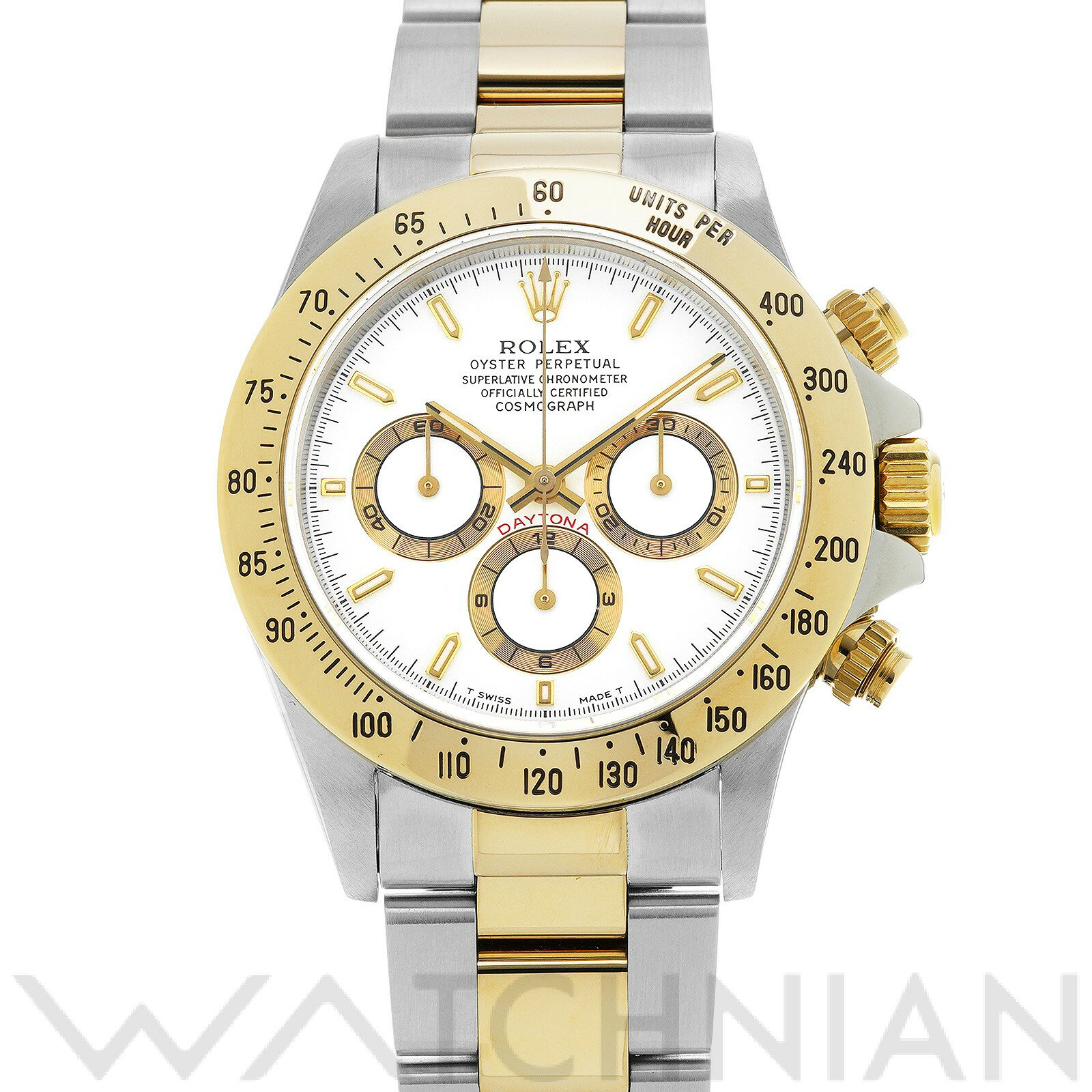 【中古】 ロレックス ROLEX コスモグラフ デイトナ 16523 U番(1997年頃製造) ホワイト メンズ 腕時計