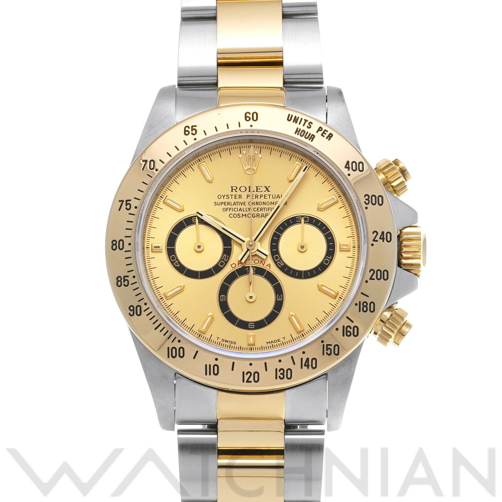 【5種選べるクーポン】【ローン60回払い無金利】【中古】 ロレックス ROLEX コスモグラフ デイトナ 16523 W番(1995年頃製造) シャンパン メンズ 腕時計 ロレックス 時計 高級腕時計 ブランド