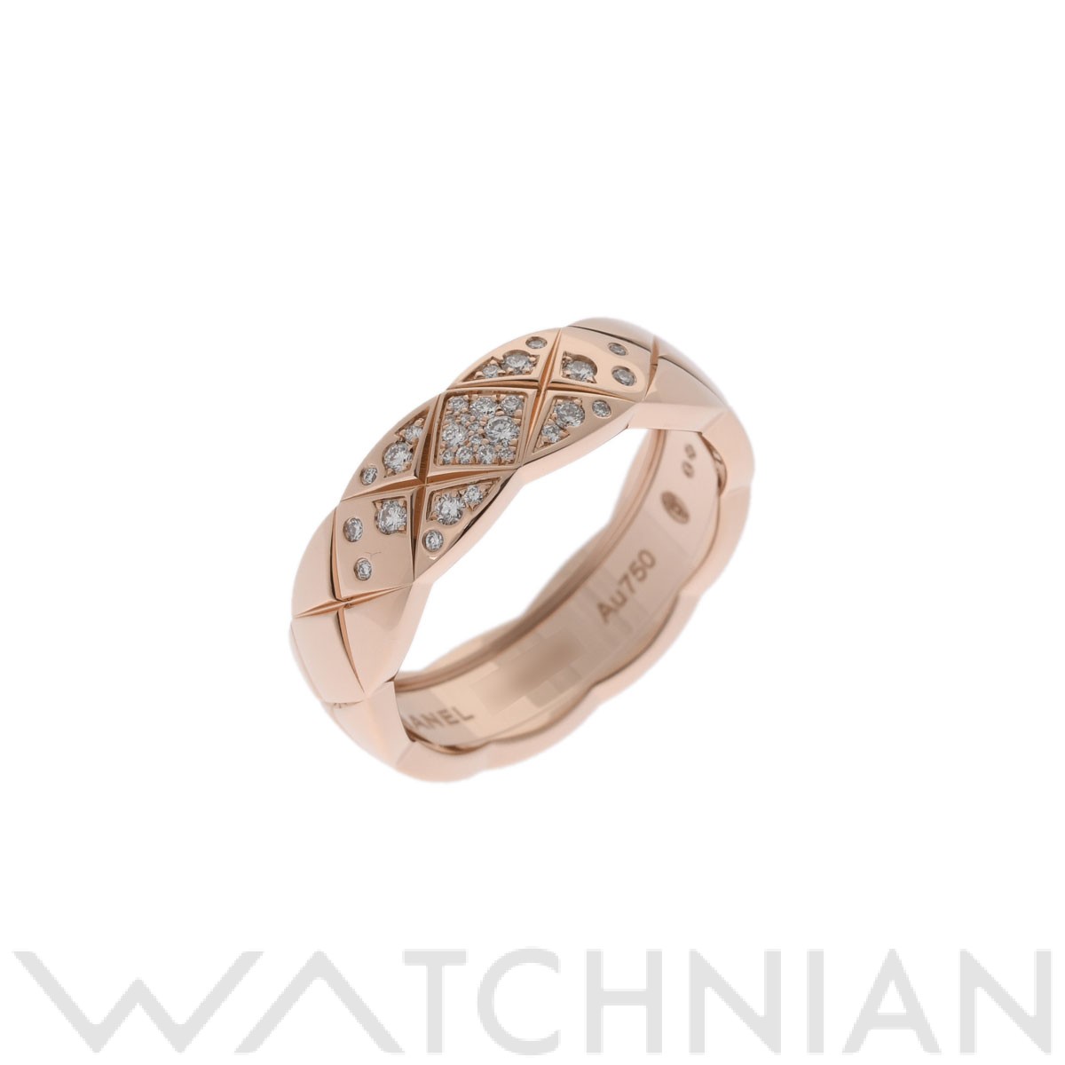 【最大3万円OFFクーポン-7/3】【中古】 シャネル CHANEL ココクラッシュリング ミディアム #60 J11101 K18ピンクゴールド ダイヤモンド ユニセックス リング・指輪のサムネイル