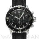  ブランパン Blancpain フィフティ ファゾムス クロノグラフ フライバック 5085F 1130 52A ブラック メンズ 腕時計