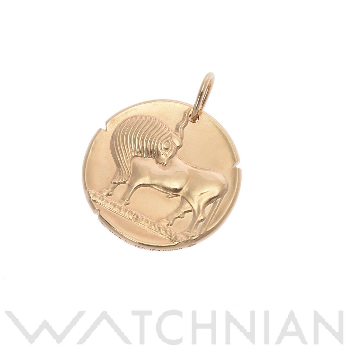 【中古】 ヴァン クリーフ&アーペル Van Cleef & Arpels ゾディアック メダル タウリ 牡牛座 VCARP7SS00 K18イエローゴールド ユニセックス ペンダントトップのサムネイル