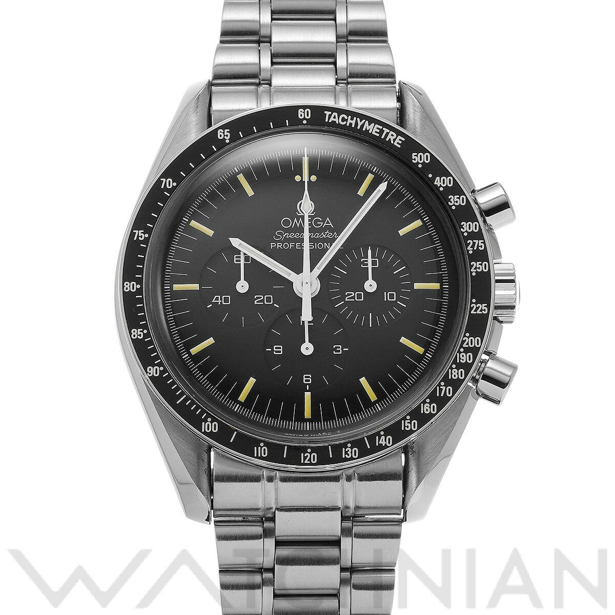 【中古】 オメガ OMEGA スピードマスター ムーンウォッチ プロフェッショナル 3592.50 ブラック メンズ 腕時計