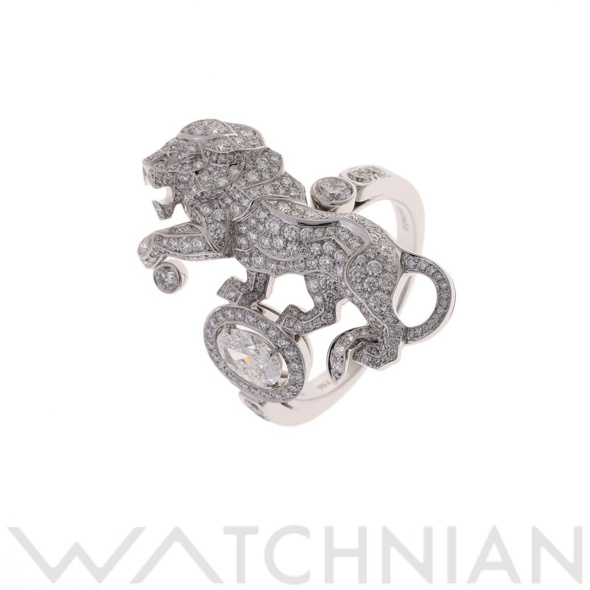 【ローン60回払い無金利】【中古】 シャネル CHANEL レスプリデュリオンリング ダイヤ 0.70ct #64 K18ホワイトゴールド ダイヤ ユニセックス リング・指輪 シャネルのサムネイル